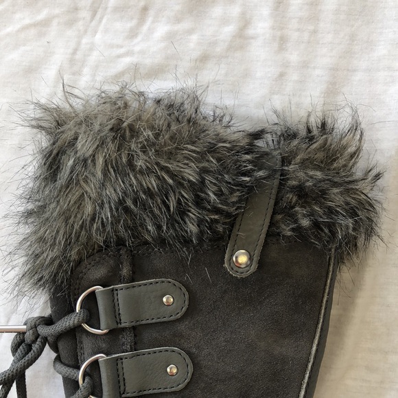 Sorel Women’s Joan of Arctic Leather Waterproof Winter Boots (NL2429-052)/Size:7 - Picture 9 of 13